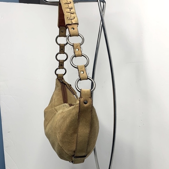 Vintage Yves Saint Laurent Mombasa Calfskin suede Leather Bag - Picture 5 of 13